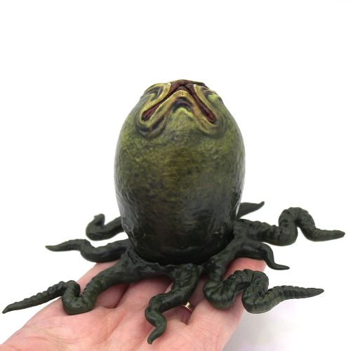 Alien Egg with Tendril Roots